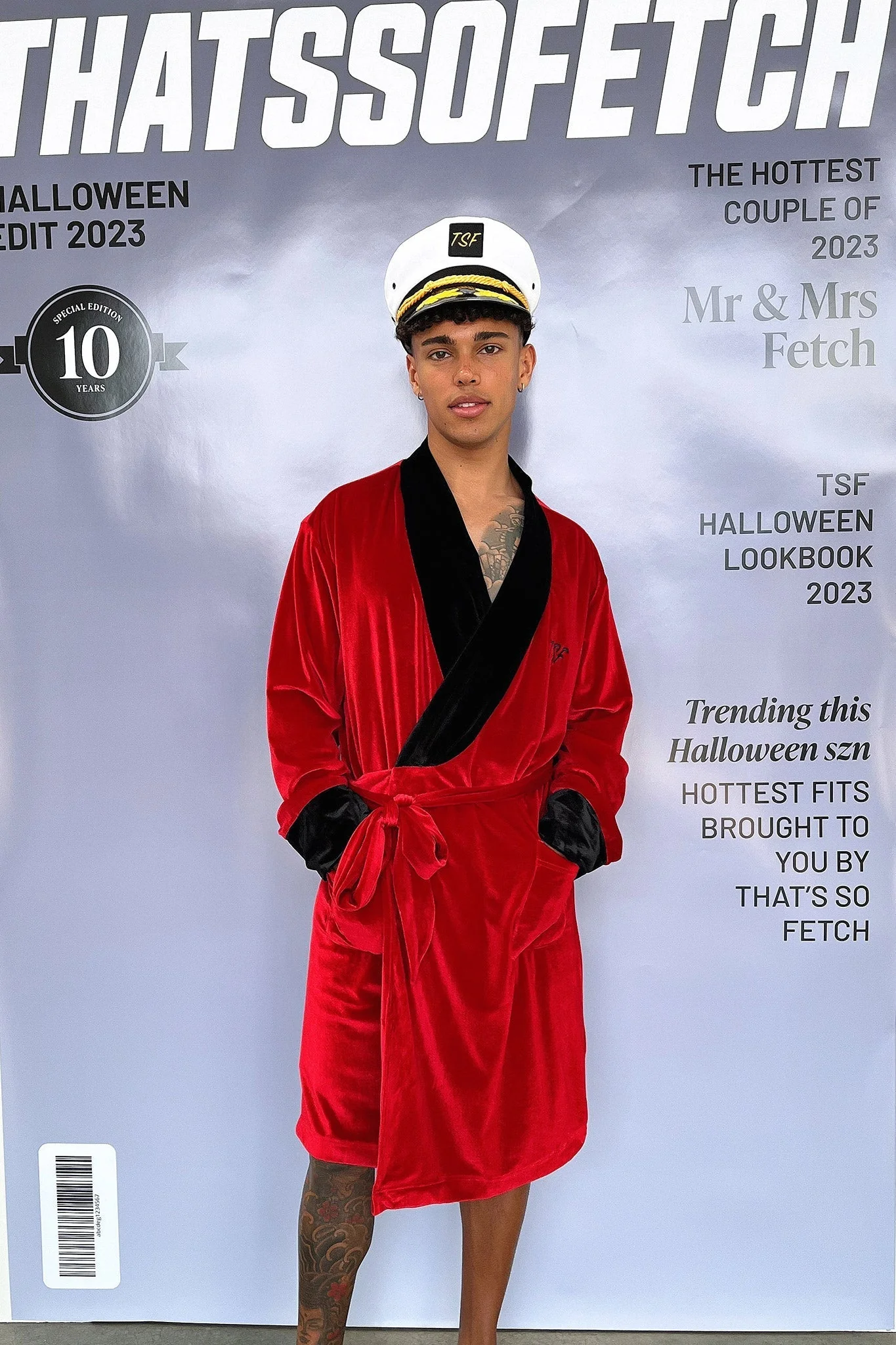 Hef Robe - Red