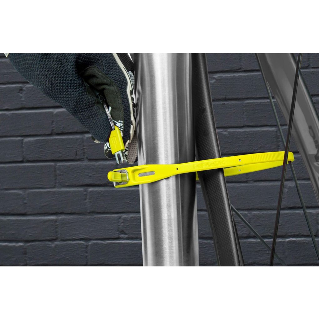Hiplok Z-Lok 40cm Cable Lock - 2 pieces - lime