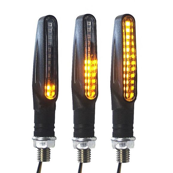 Brazoline FURTIF ECO LED SEQUENTIAL Turn Signal (Pair) Universal - BlackRef: 6348S