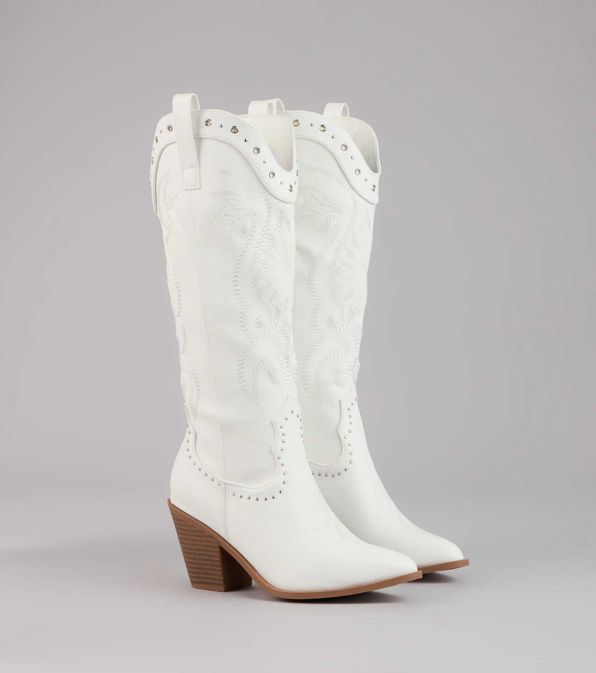 Ride or Shine Studded Cowboy Boots