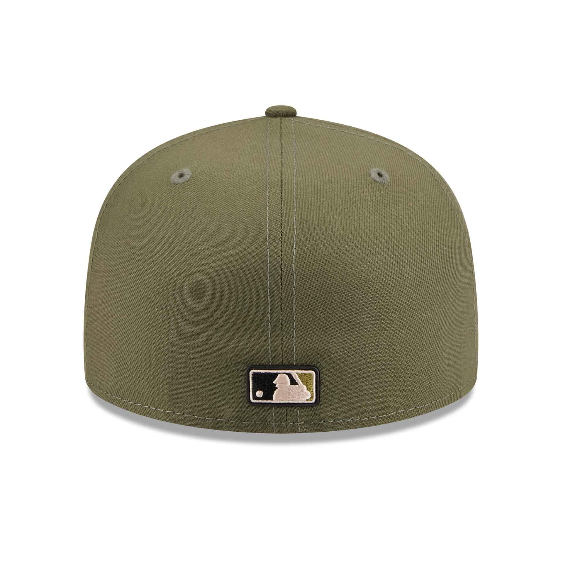 Los Angeles Dodgers 2026 MLB Armed Forces Authentic 59FIFTY Fitted Cap Olive