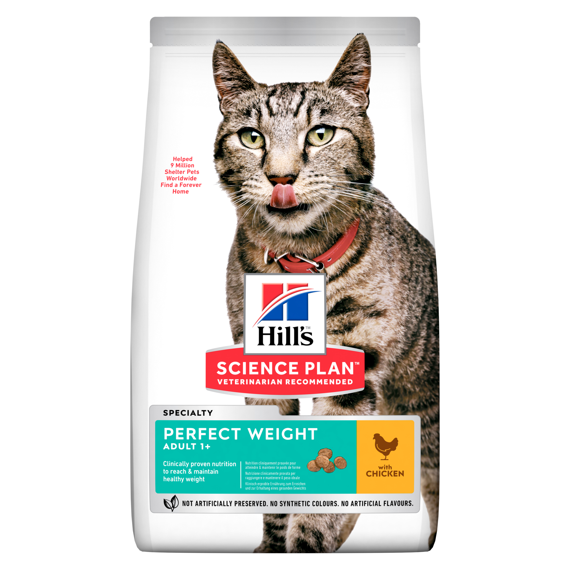 Hill's Science Plan - Feline Adult - Perfect Weight - 1.5kg