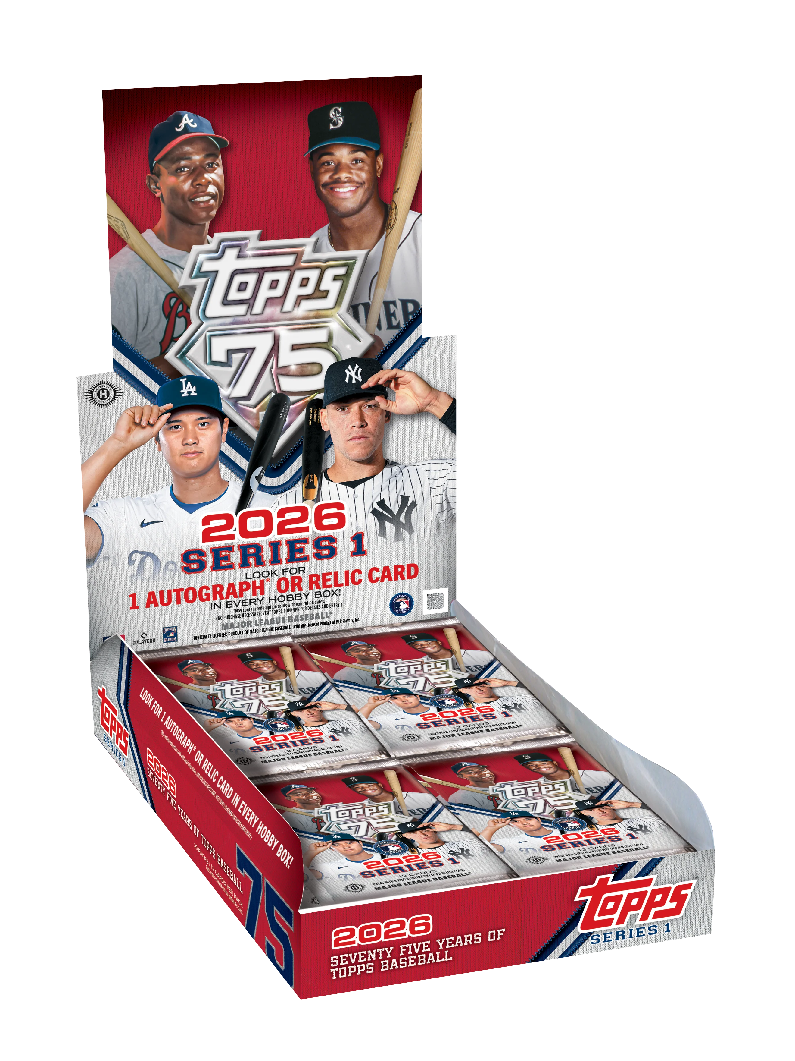 2026 Topps Baseball Series 1 - Hobby Box