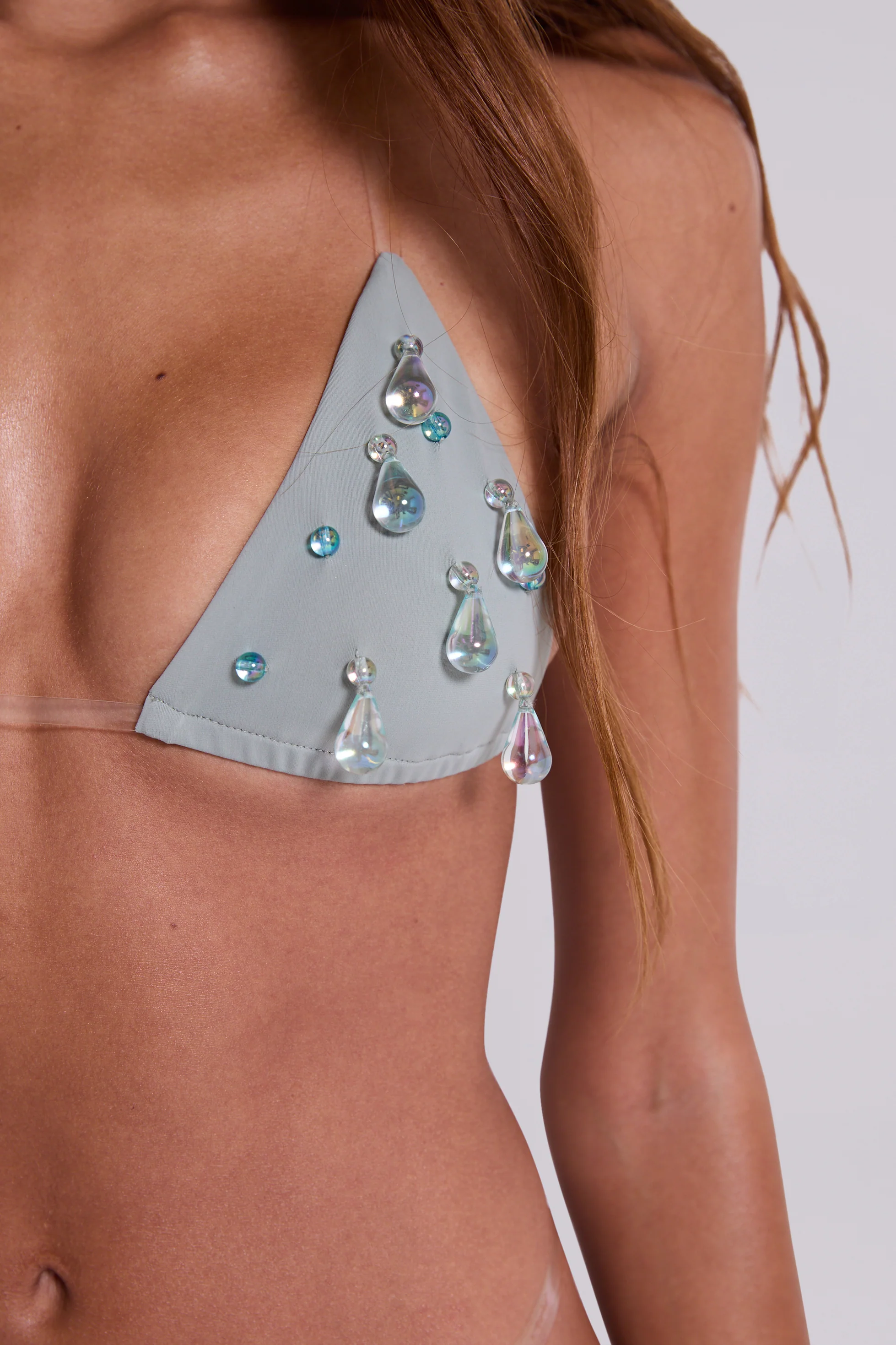 Droplet Illusion Bikini Top