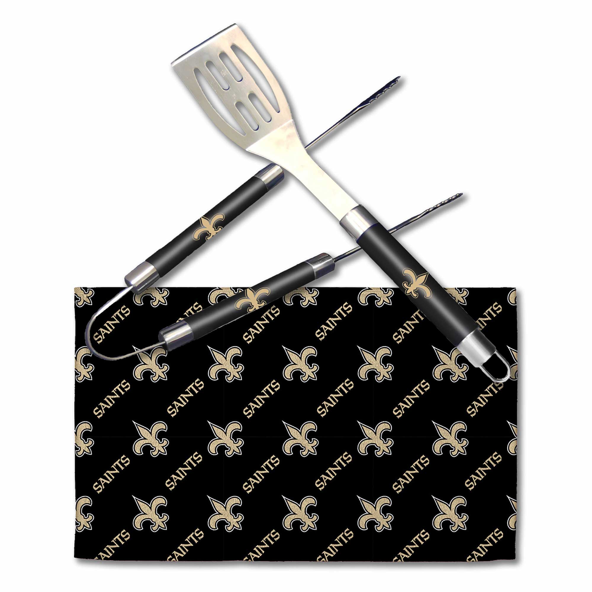 New Orleans Saints NFL Barbecue Set (3-Piece)