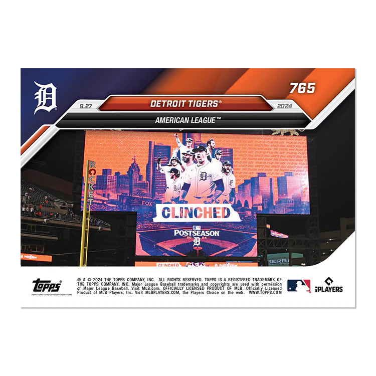 Detroit Tigers - 2024 MLB Topps NOW® Card 765