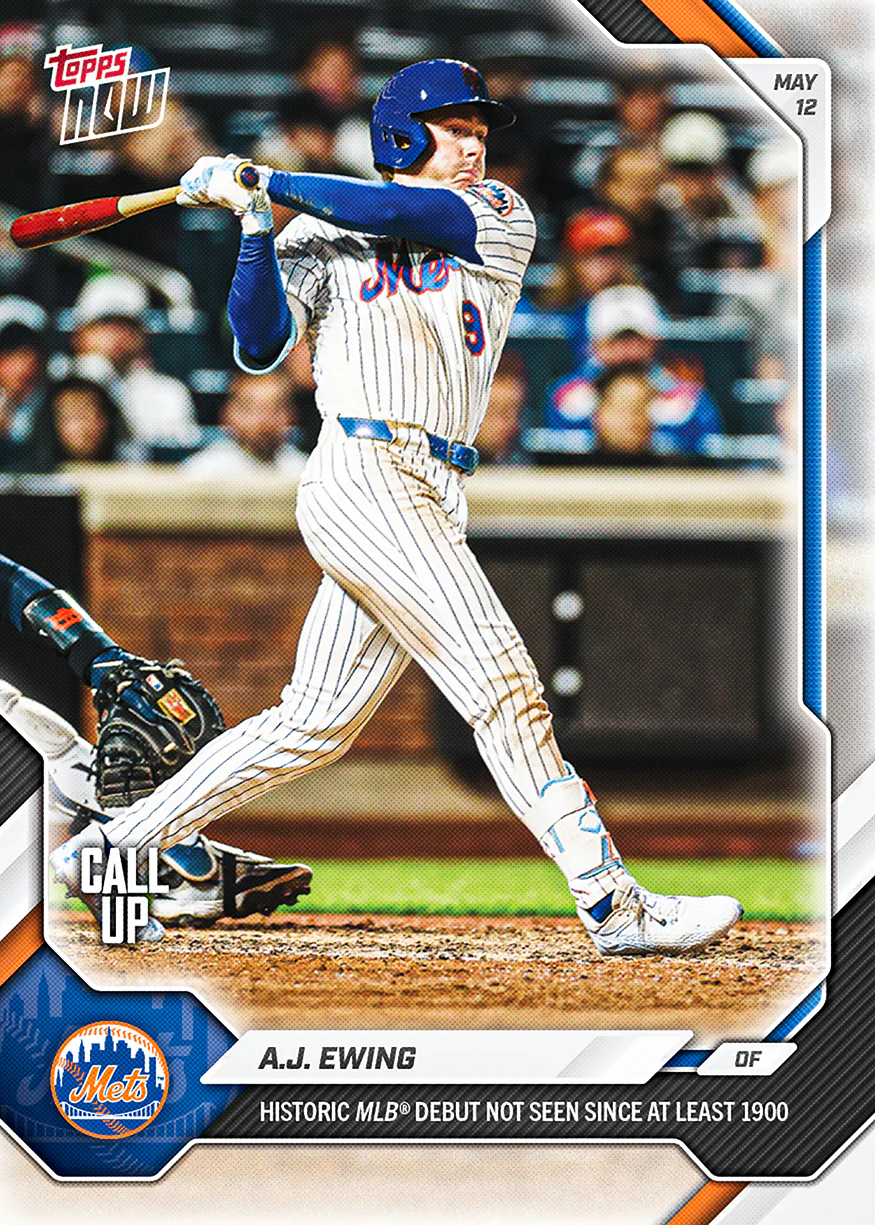 A.J. Ewing - 2026 MLB Topps NOW® - Card 193 - PR: 6311