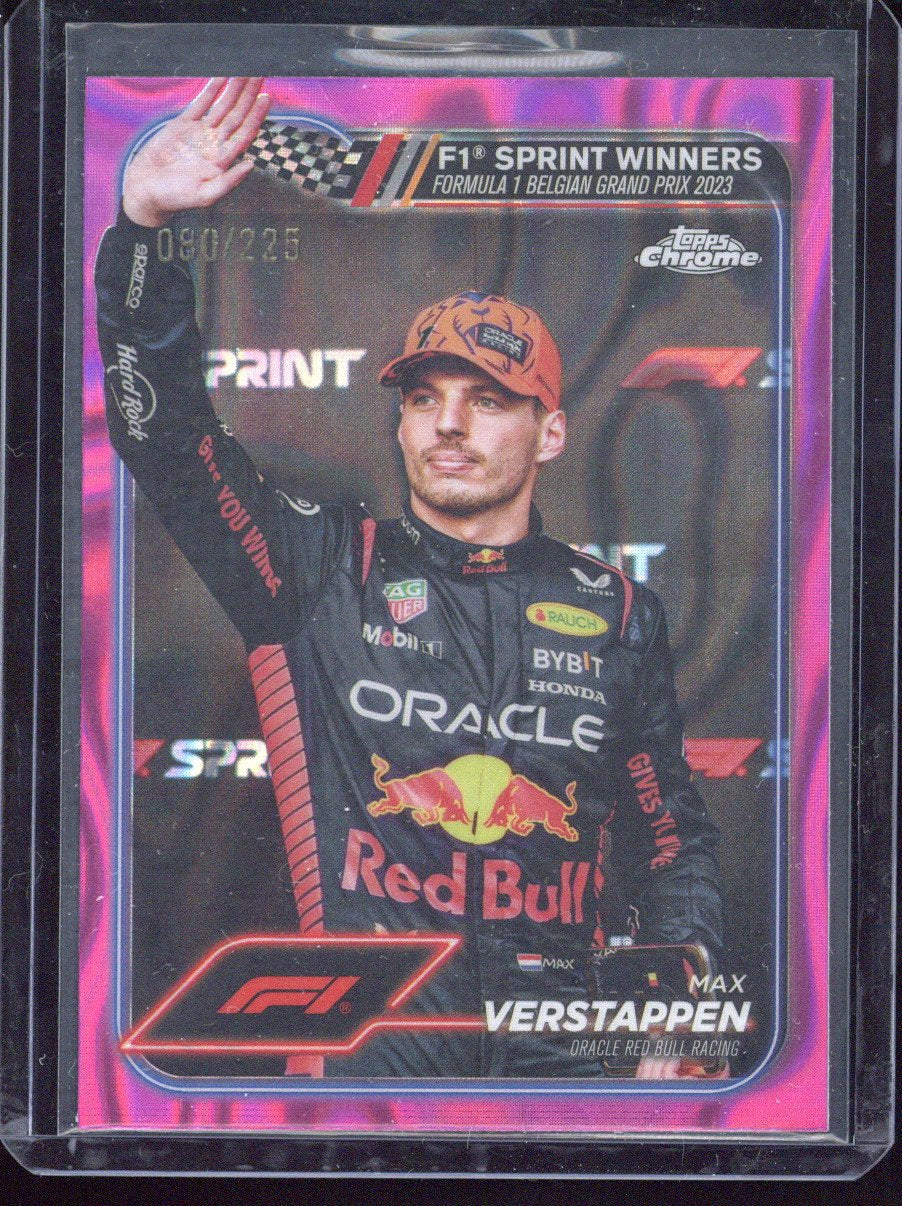 2024 Topps Chrome F1 Max Verstappen Sprint Winners /225
