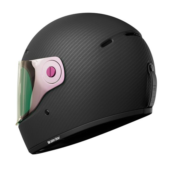 Casque intégral John Doe JD/ONE FROZEN CARBON - CarboneRef : JDE0202
