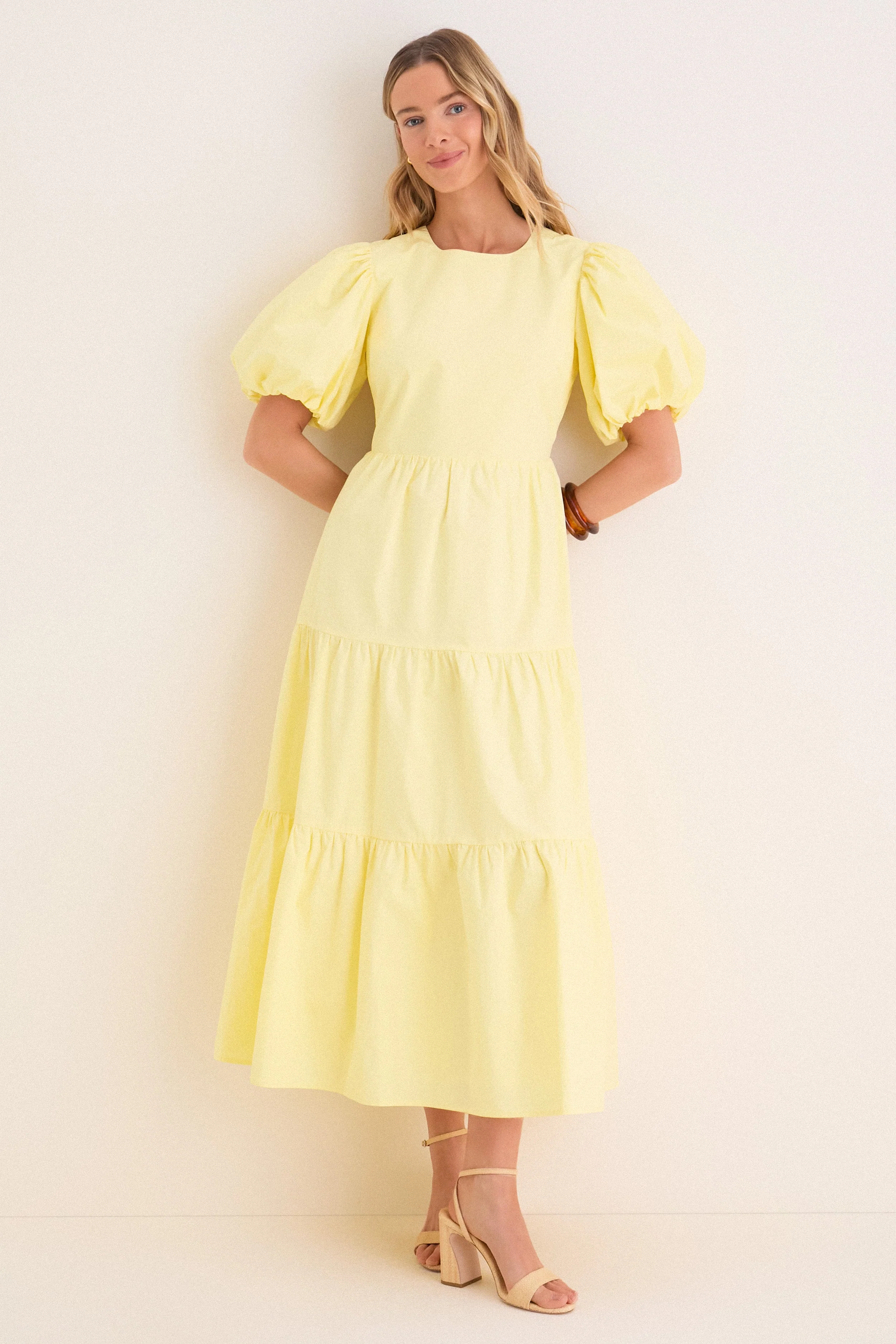 Butter Yellow Goldie Maxi Dress