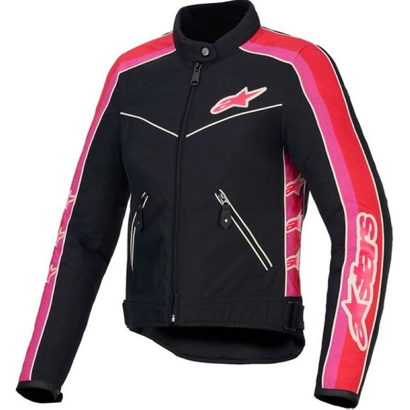 Moto Motorcycle Jacket Alpinestars Stella T -Dyno Wr - Black / RoseRef: AP3675