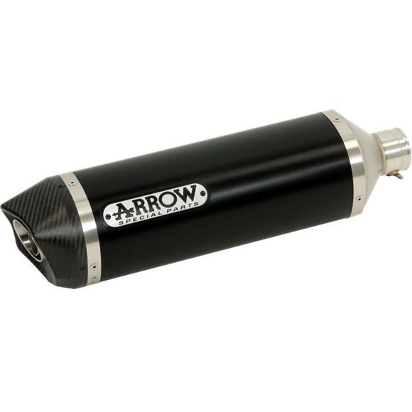 Silencieux Arrow Alu Dark Race-tech embout carboneBMW 650 C 650 GT (0133) - 2012 - 2015Ref : 73508AKN
