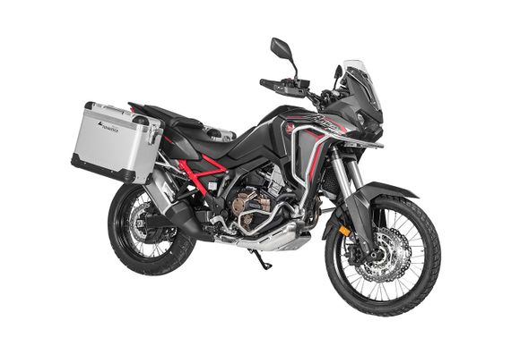 Touratech ZEGA Pro 38/45 suitcase - Gray support included - Gray anodizedRef: Trt01115A / 01-403-5736-0