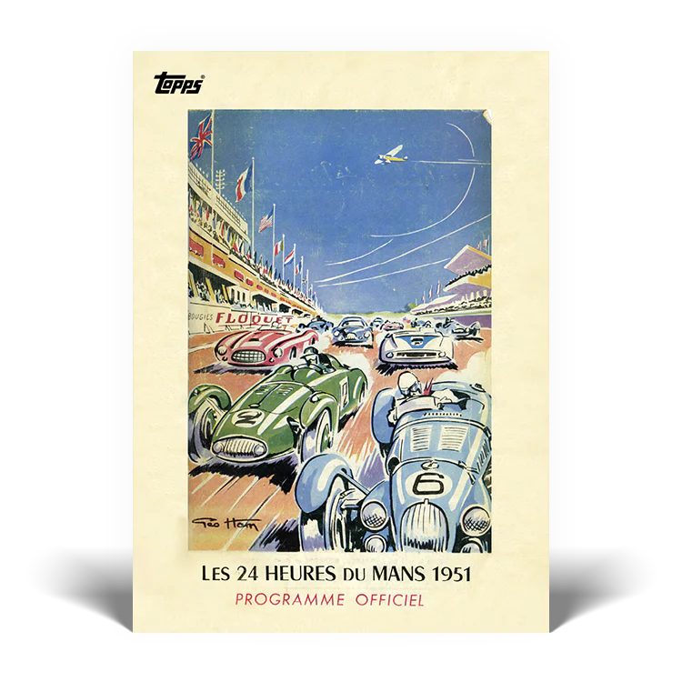 2023 Topps 24H of Le Mans Poster Art #6 - Topps UK