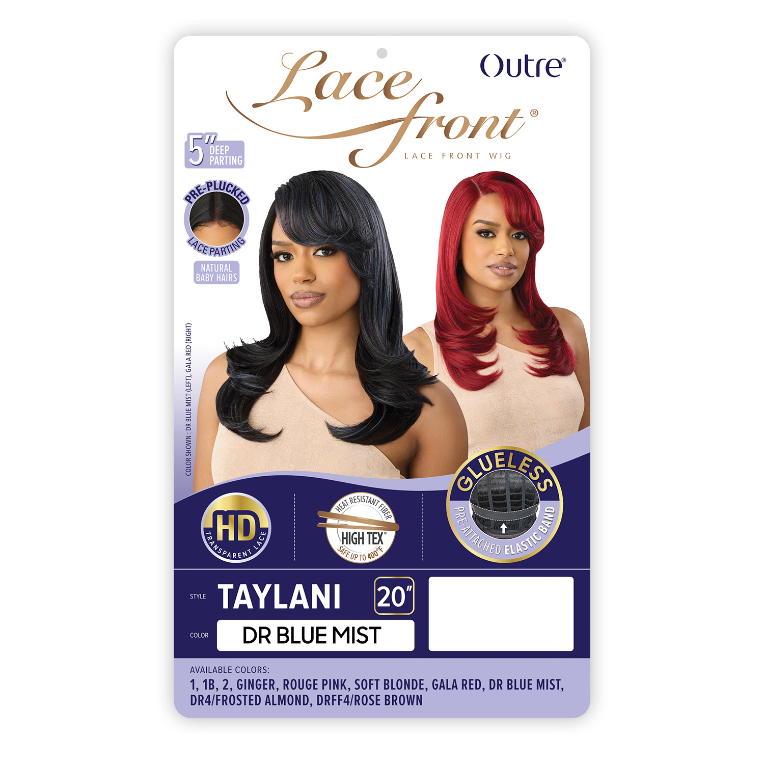 Outre HD Lace Front Wig Glueless Taylani