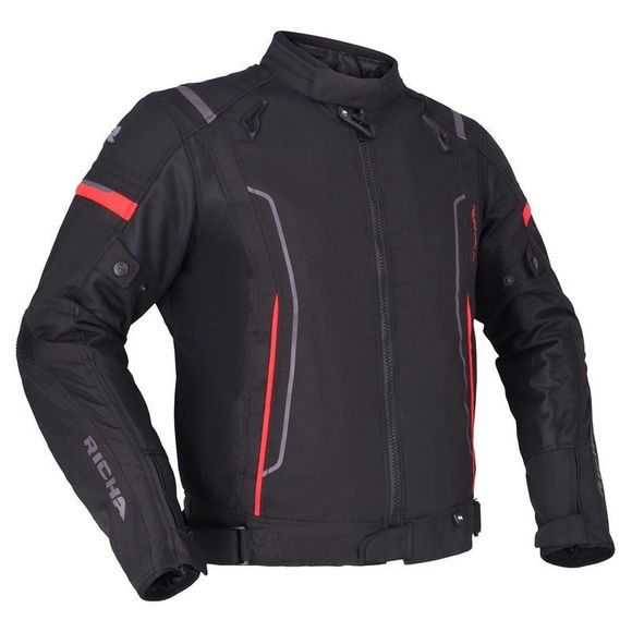 Motorcycle Jacket Richa Airstream 3 - Black / RedRef: RC0947
