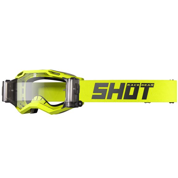 Shot IRIS 2.0 cross mask - SOLID NEON YELLOW ROLL OFF 2024 - YellowRef: so2271 / a09-29a1-d03
