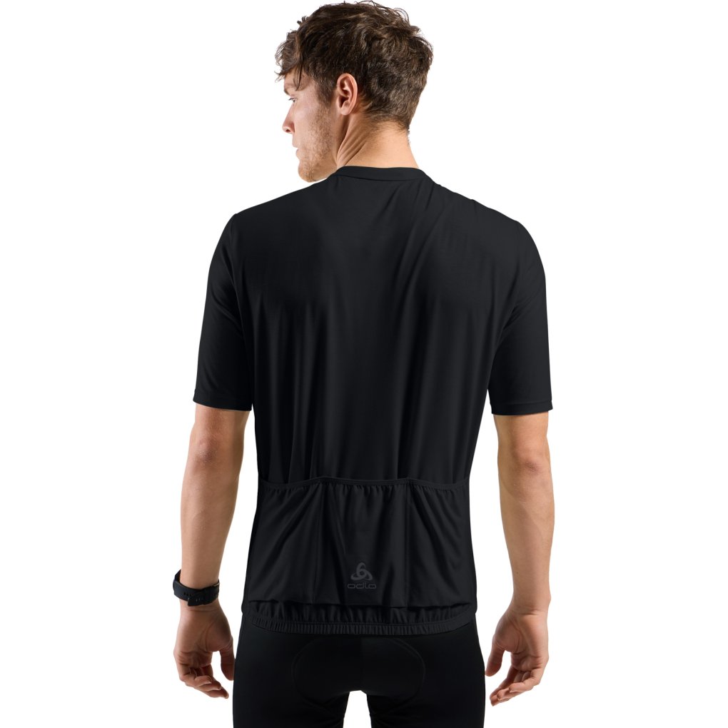 Odlo Essentials Half-Zip Cycling Jersey Men - black