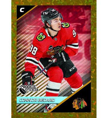 Topps NHL 2024-25 Hockey Stickers - Album + 1 Box (=50 Packets)