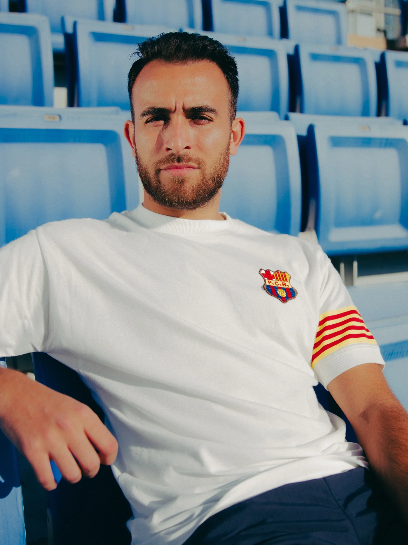 70's Retro Johan Cruyff White Shirt