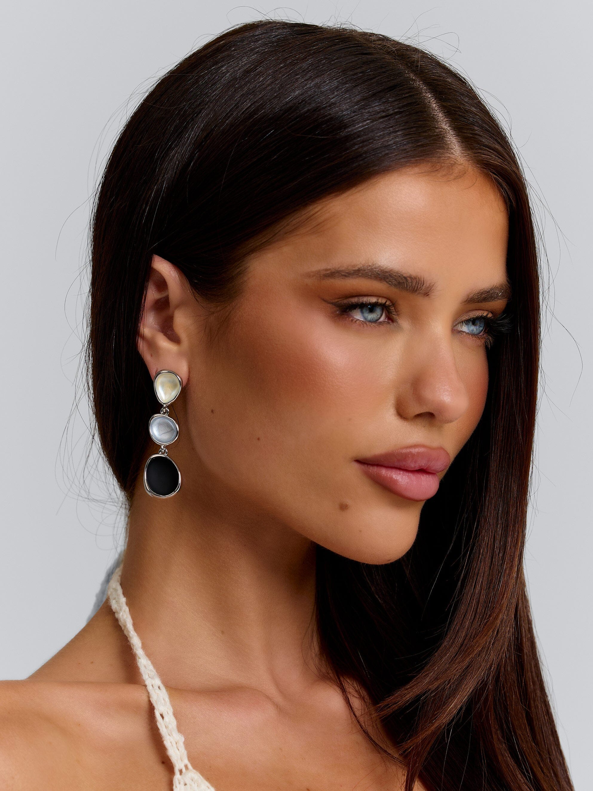 Zinn Earrings Silver