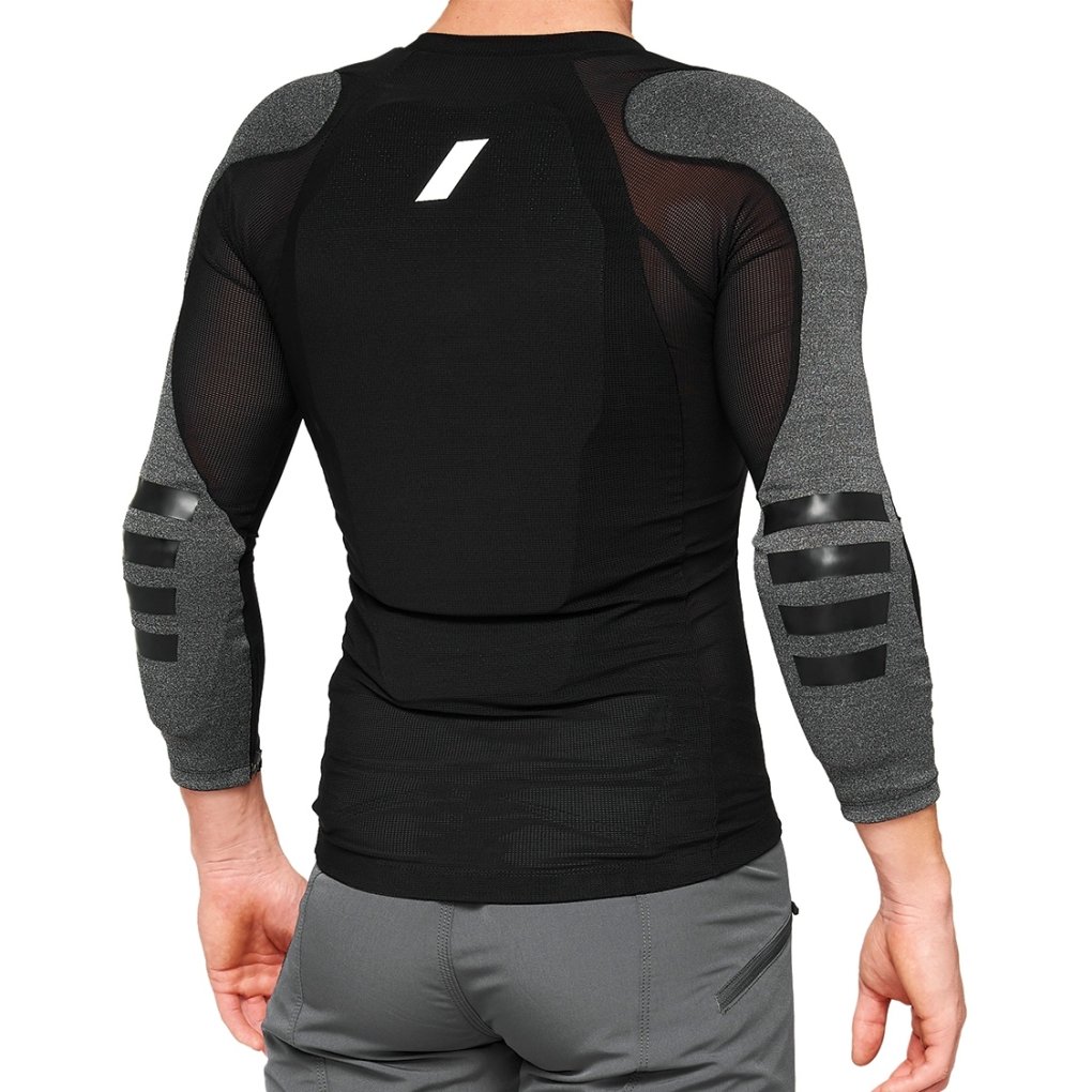 100% Tarka Long Sleeve Protection Vest - black