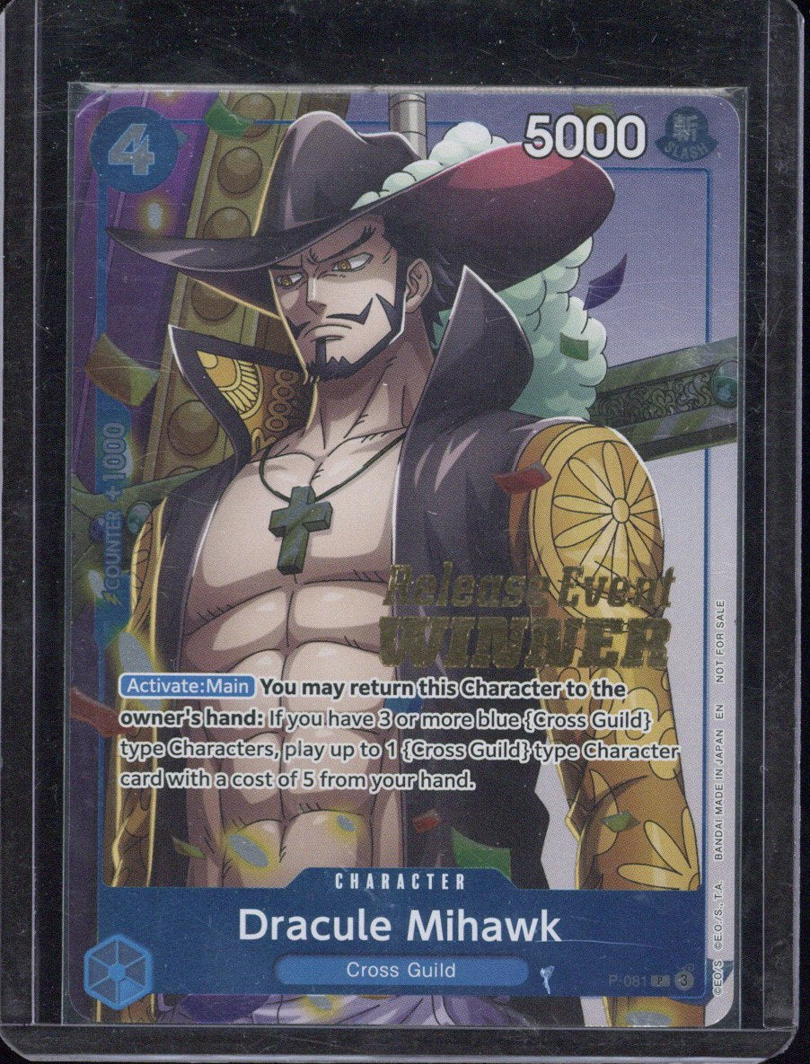 2025 One Piece EN Dracule Mihawk OP11 Release Event-Winner #081