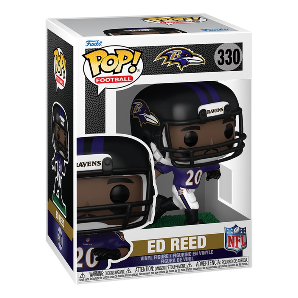 Funko POP! #330 Ed Reed Baltimore Ravens Vinyl NFL Figure