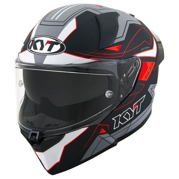 Full headset KYT R2R LED - Black / GrayRef: KYT0145