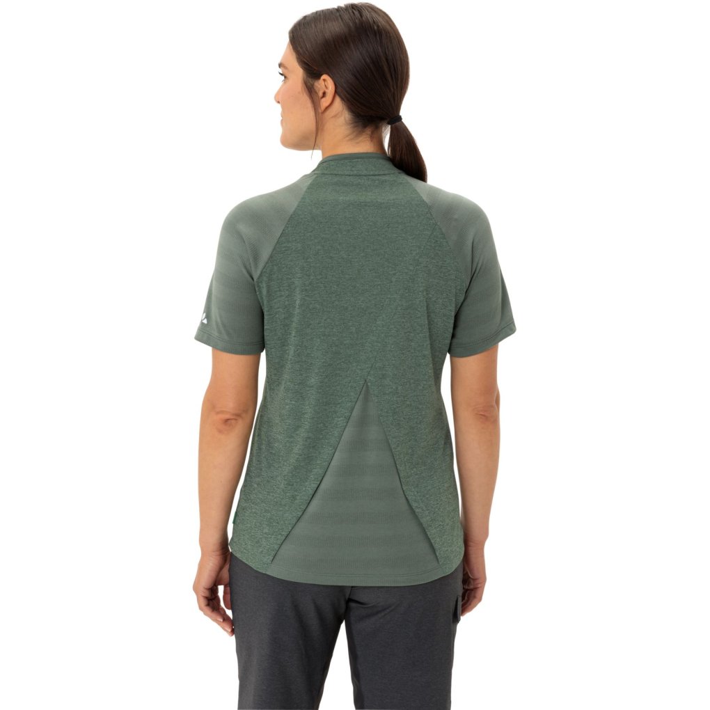 Vaude Tamaro Half Zip Shirt IV Women - agave