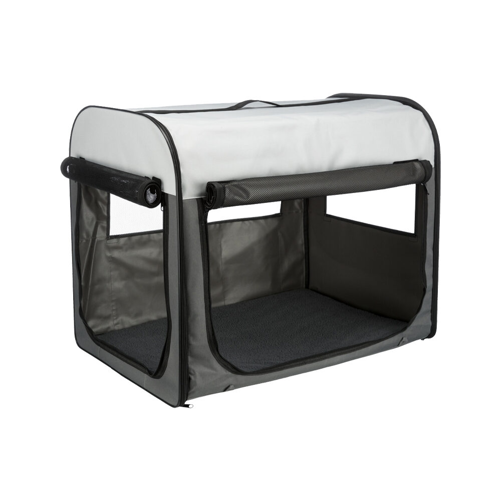 Trixie Dog Crate Basic - XS - Dark grey/Light grey