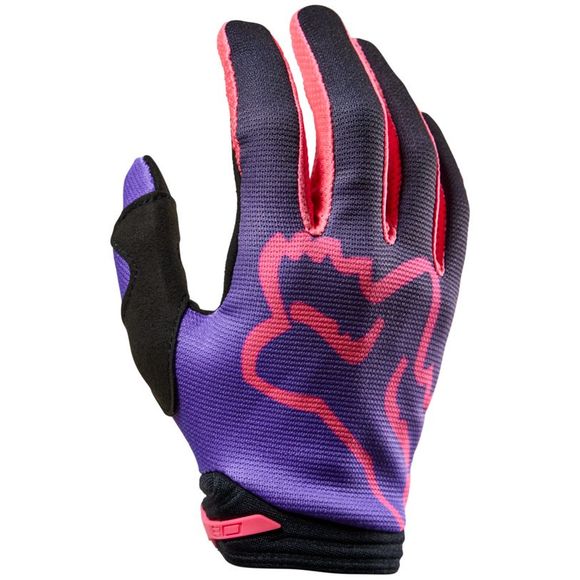 Fox WOMENS 180 TOXSYK 2023 cross gloves - Black / PinkRef: FX3829