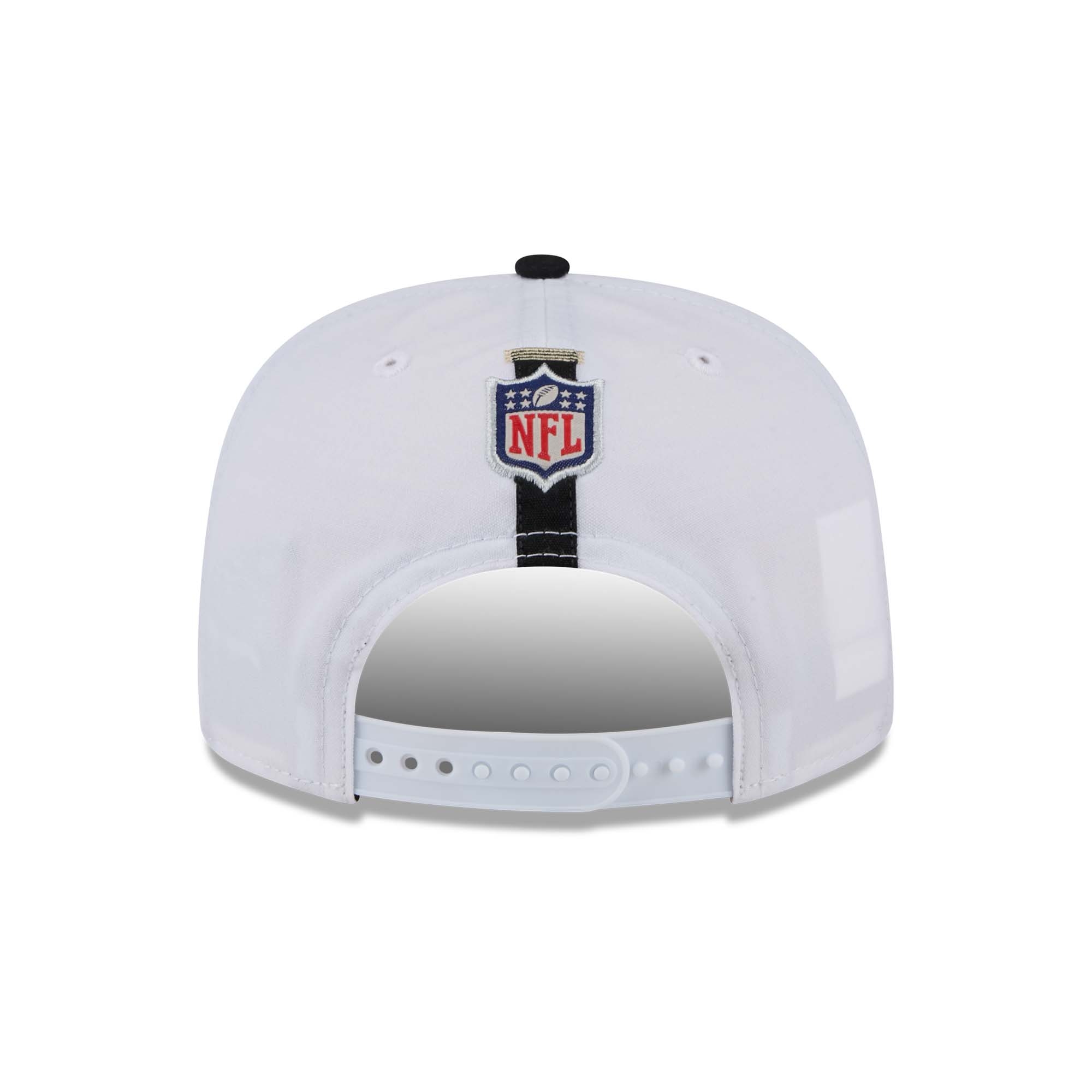 New Orleans Saints 2024 NFL Training Camp New Era Golfer Snapback Cap White