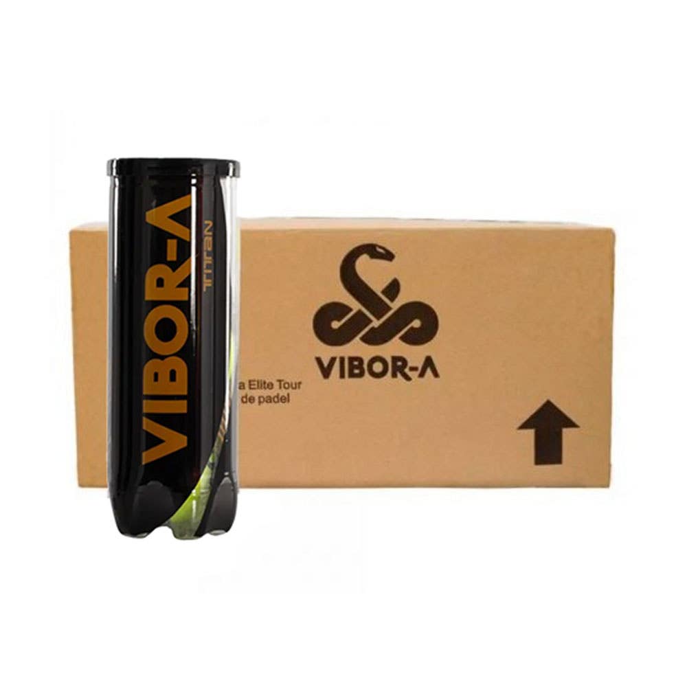 BOX OF 24 CANS OF 3 BALLS Vibor-a Titan