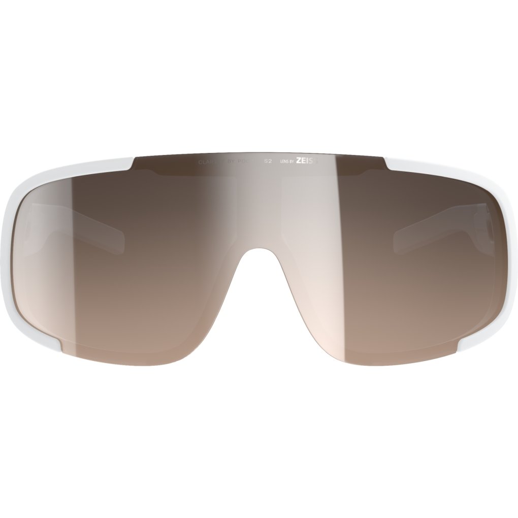 POC Aspire Mid Glasses - Hydrogen White - Clarity Trail/Partly Sunny Silver
