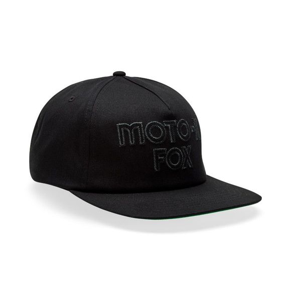 Adjustable Fox Motorcycle -X Cap - BlackRef: Fx5260 / 33557-001-Os