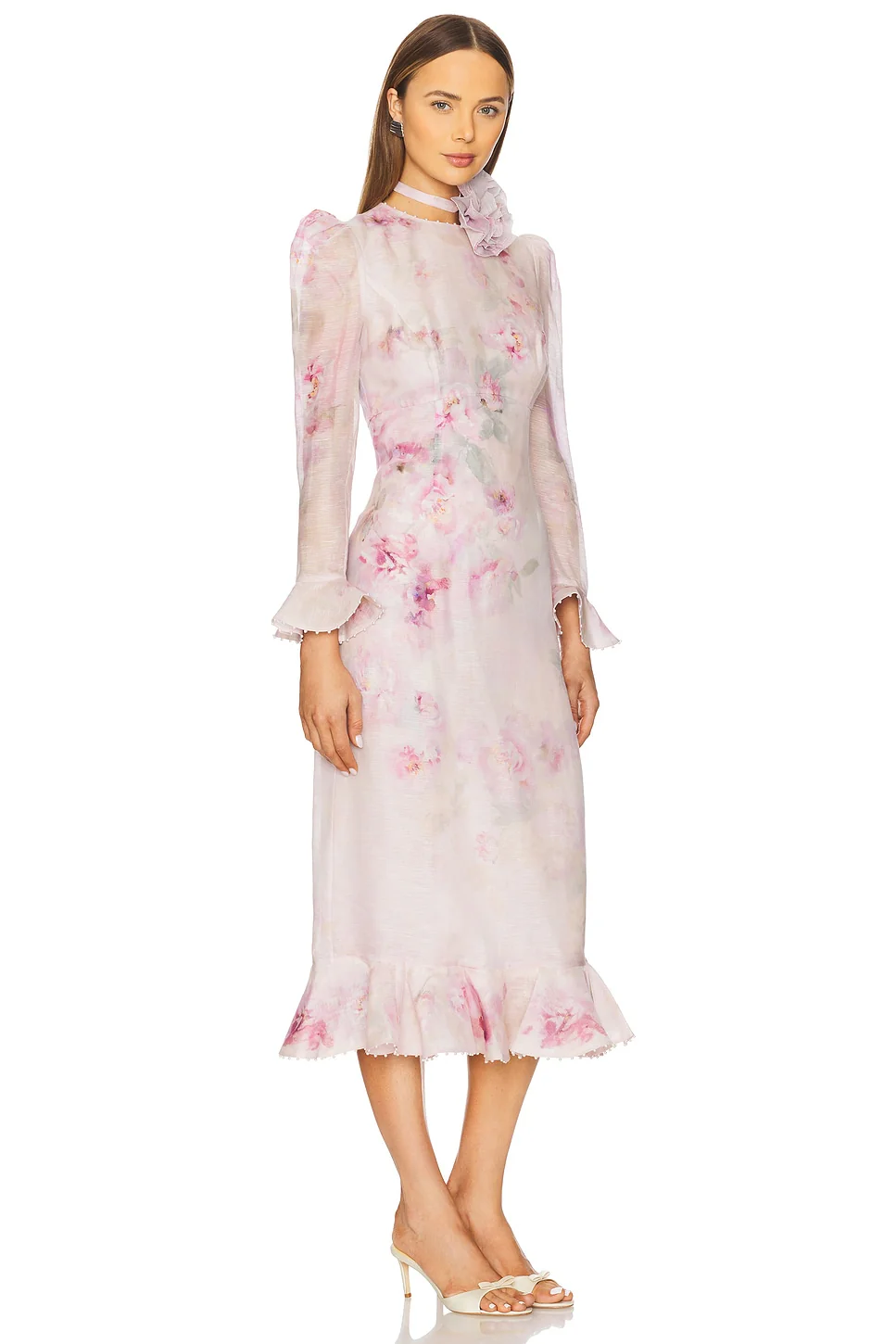 Crush Flower Midi Dress