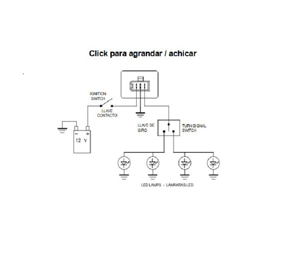 Centrale de clignotants Tecnium électronique DZE 2 X 3W + 0.25WRef : TE20291A / 1148655