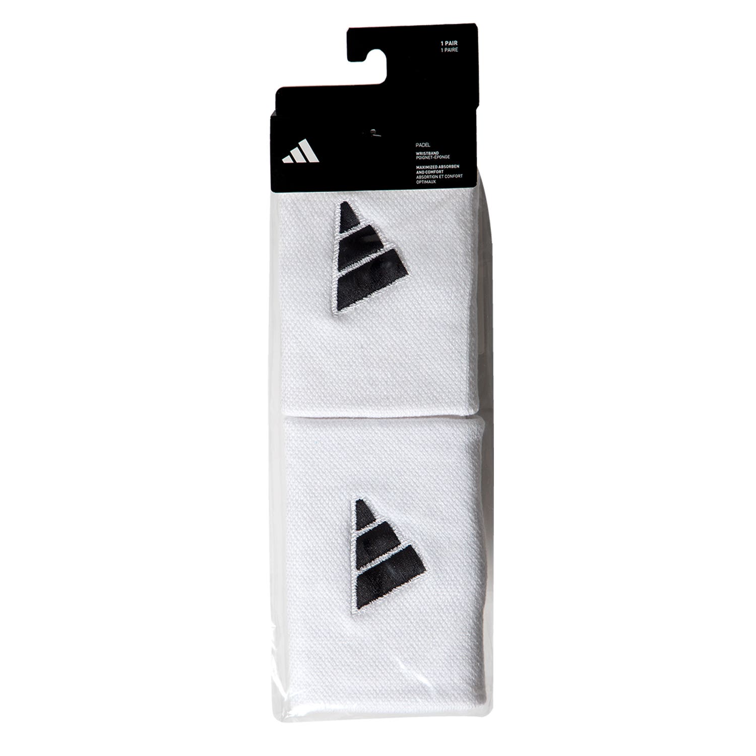 PAIR ADIDAS LONG WRISTBAND WHITE
