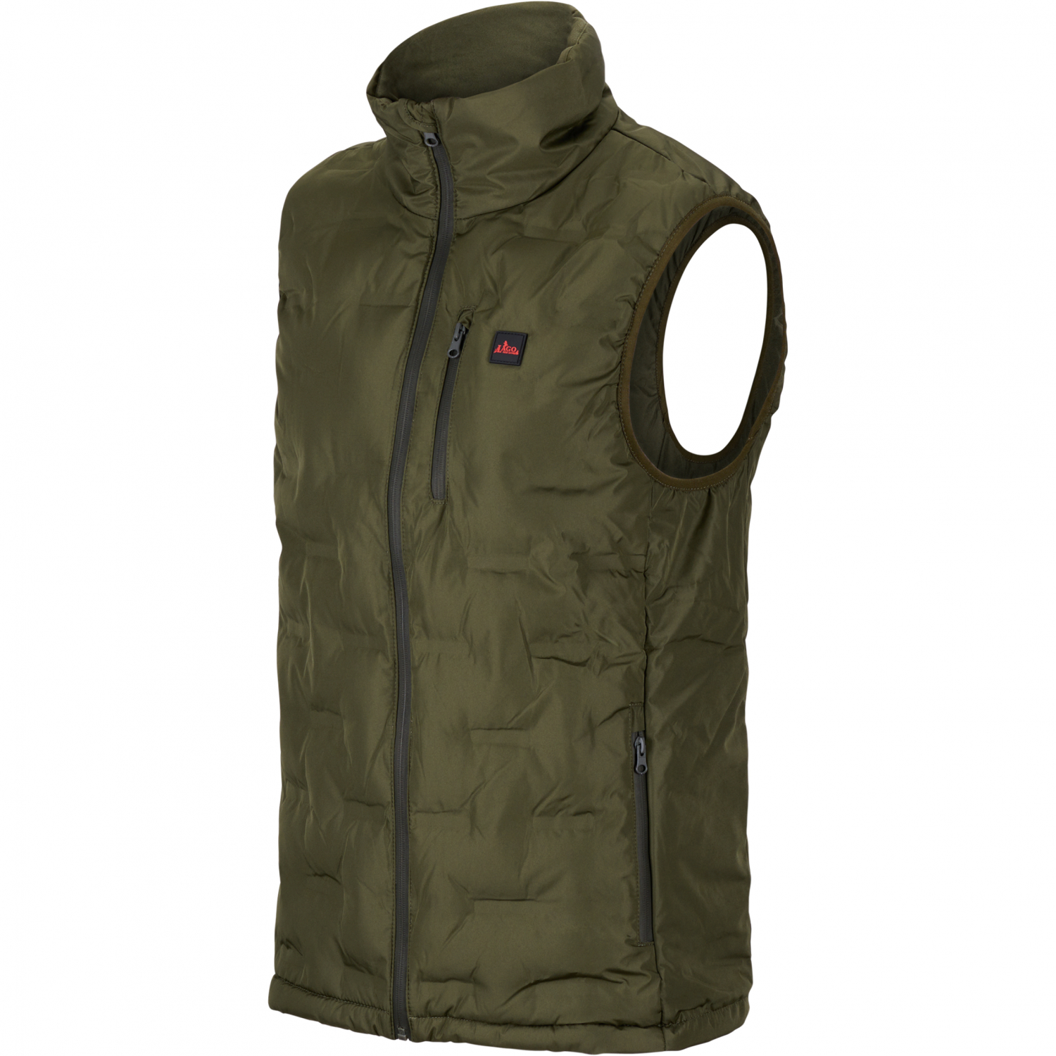il Lago Red Level Heated Waistcoat Geo Pro Heat Men (Olive)