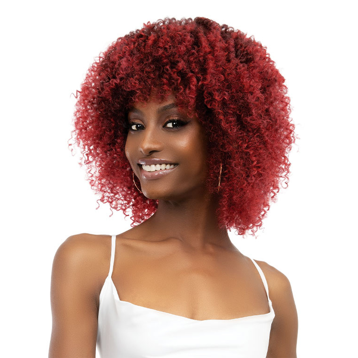 Janet Collection Natural Curly Wig Natural Afro Leon
