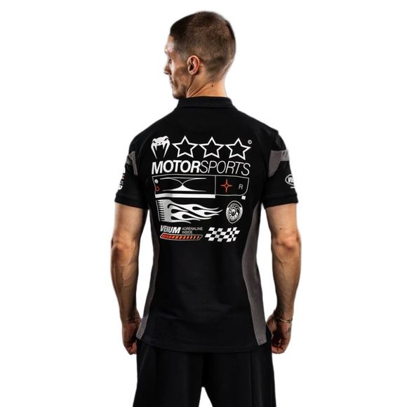 Venum Motorsport Polo Shirt - BlackRef: VEN0010