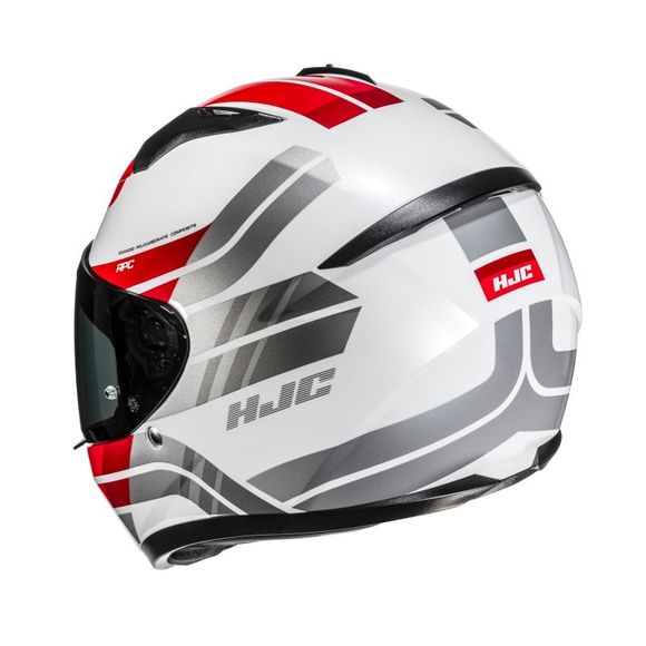 HJC C10 full face helmet - HIPER - White / RedRef: HJ1383