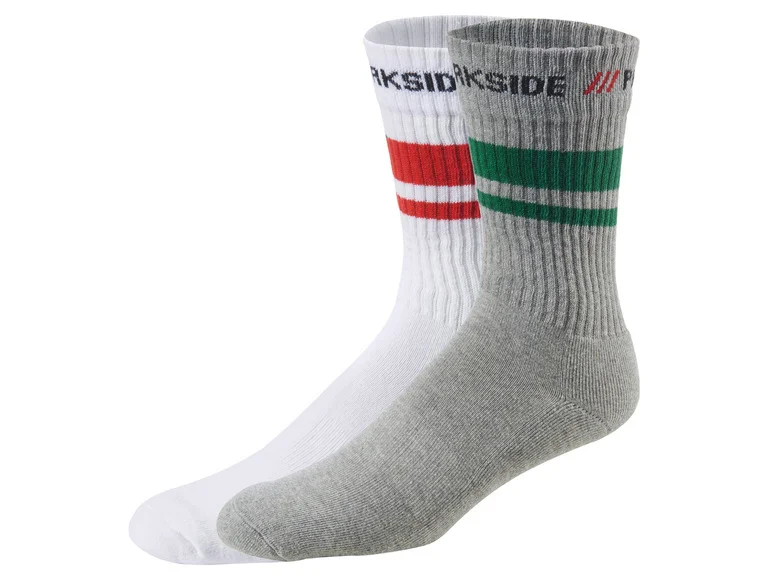 PARKSIDE® Lot de 2 paires de chaussettes de sport homme