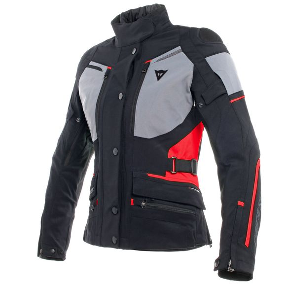 Dainese CARVE MASTER 2 LADY Motorcycle Jacket - GORE-TEX® - Black / RedRef: Dn1345-C989