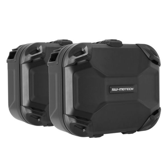 SW-MOTECH case complete kit dusc black (33/33 liters) - blackRef: swm0237 / kft.01.400.65000/b