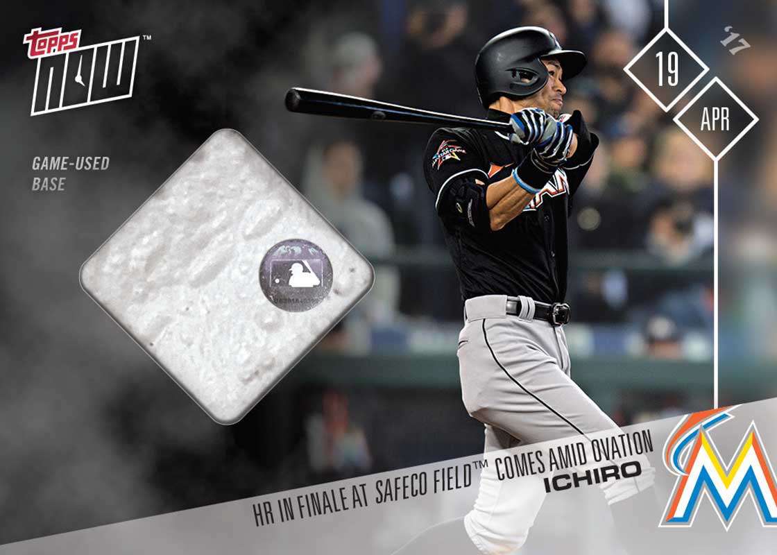 Base Relic # to 99 - Ichiro's HR In Safeco Field Finale - TOPPS NOW®