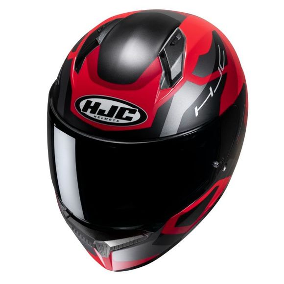 HJC C10 Full-Face Helmet - TINS - Red / BlackRef: HJ1034