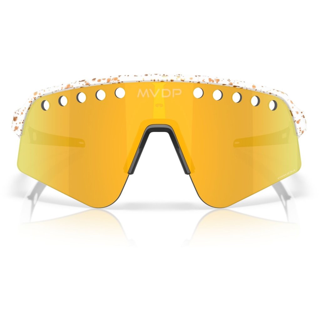 Oakley Sutro Lite Sweep Glasses - MVDP Red Gold Splatter/Prizm 24k - OO9465-3339