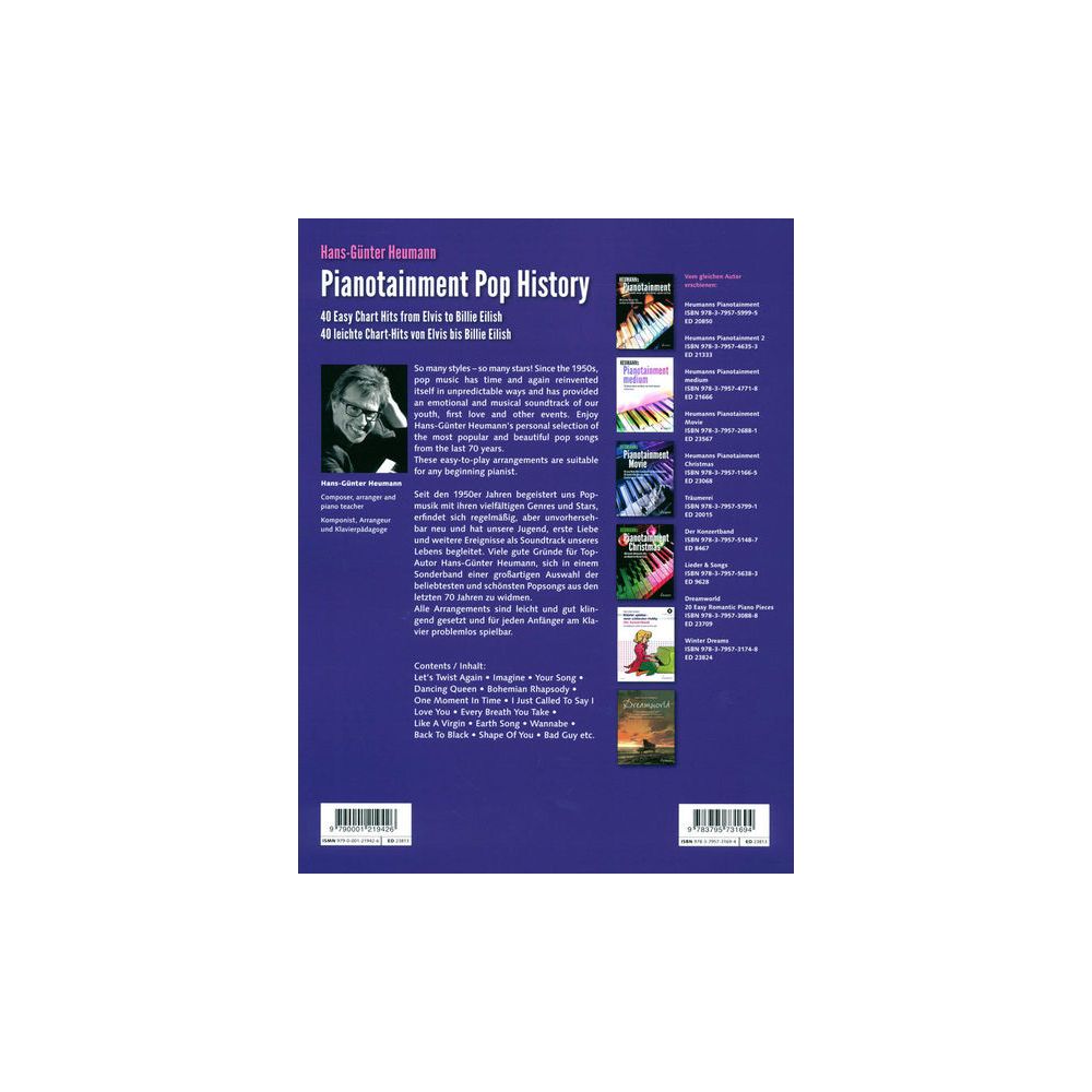 Schott Heumanns Pianotainment Pop – Thomann Ireland